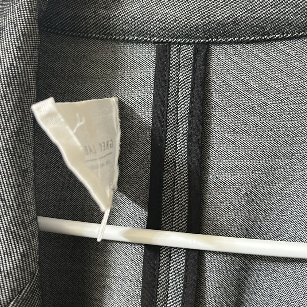 Grey Lab Gray Open Front Oversized Blazer Jacket(… - image 8